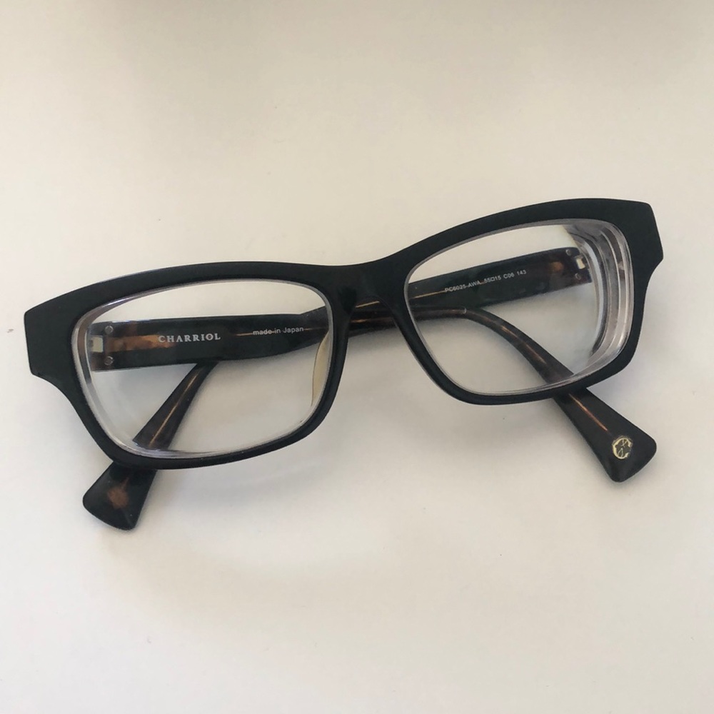 Charriol Brown Black Glasses Frames